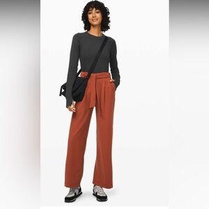 Lululemon size 10 StillLotus sweater Cotton blend